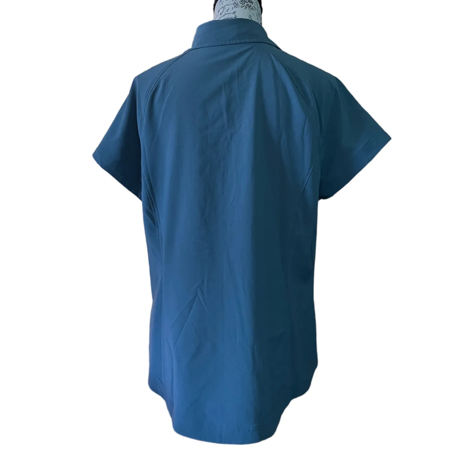 32 Degrees Cool Outdoor Performance Button Front Shirt Medium
