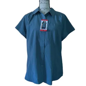 32 Degrees Cool Outdoor Performance Button Front Shirt Medium