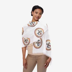 Circumspect Scarf - White
