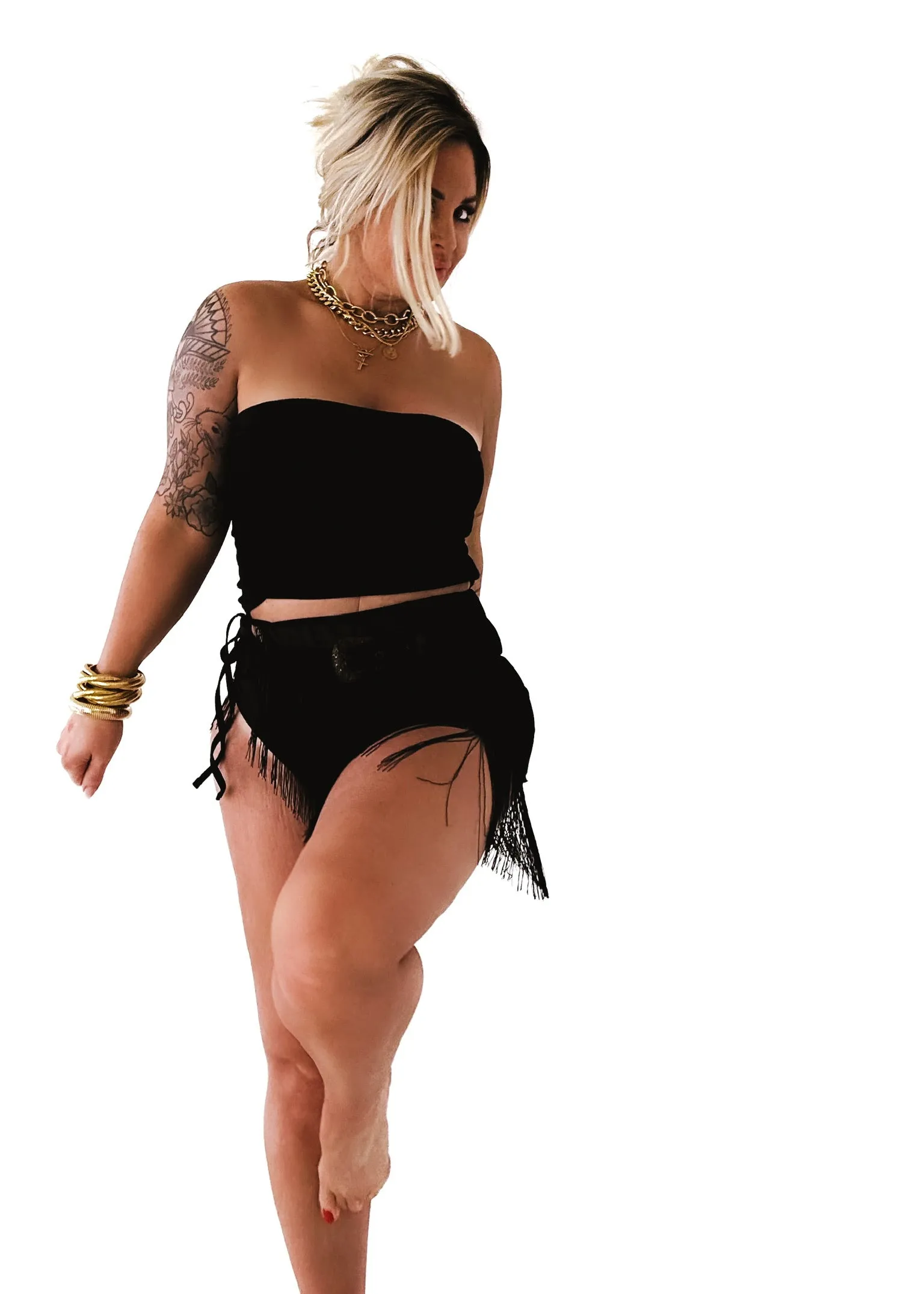 FINAL SALE: FULL ADJUSTMENT CONVERTIBLE SKIRT TOP