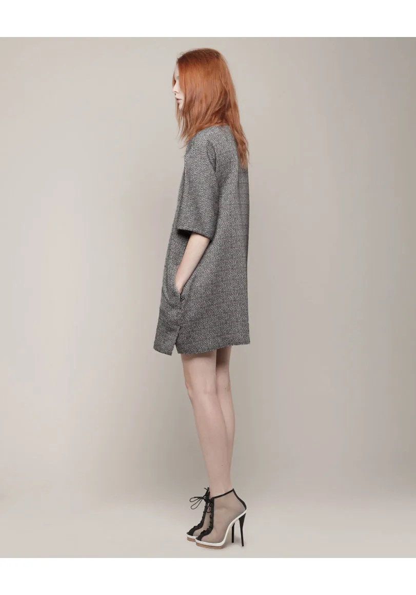 Jacquard Utility Dress