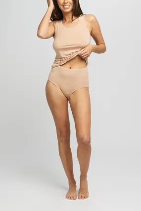 Modal Full Briefs - Nude