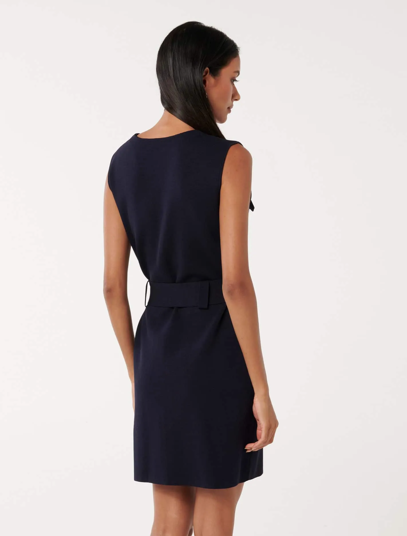 Parker Petite Luxe Utility Mini Dress