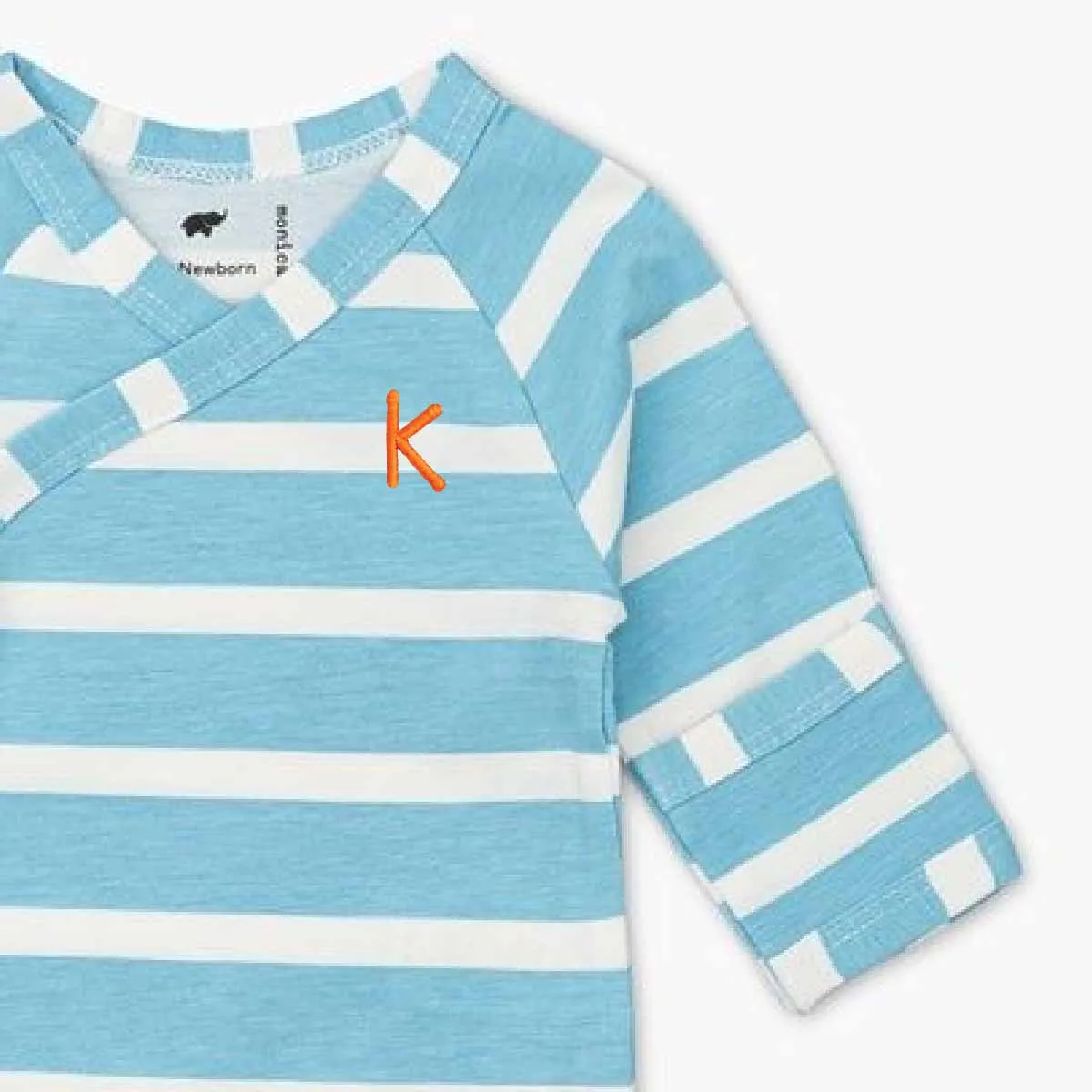 SALE - Hello Baby Set_Bold Blue Stripes