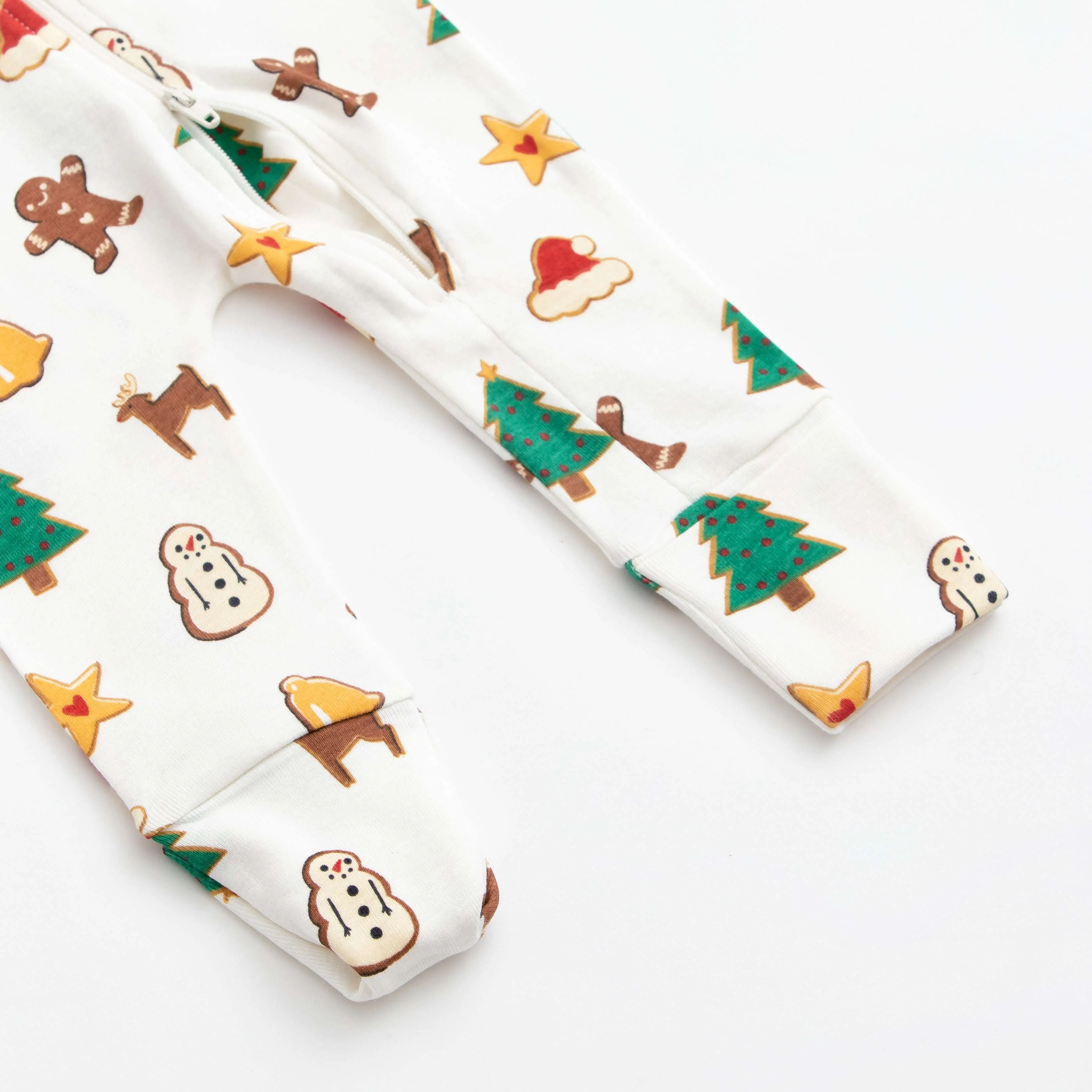SALE - One-Piece Baby Pajamas_Holiday Cookies