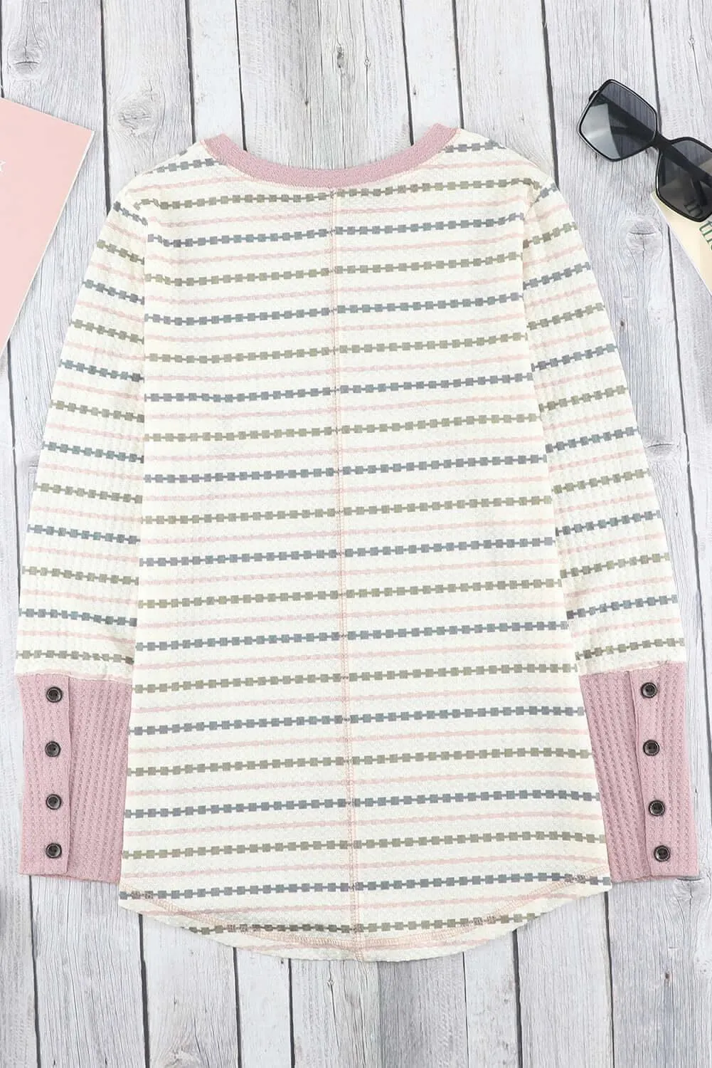 Women’s Long Sleeve Pattern Thermal Top