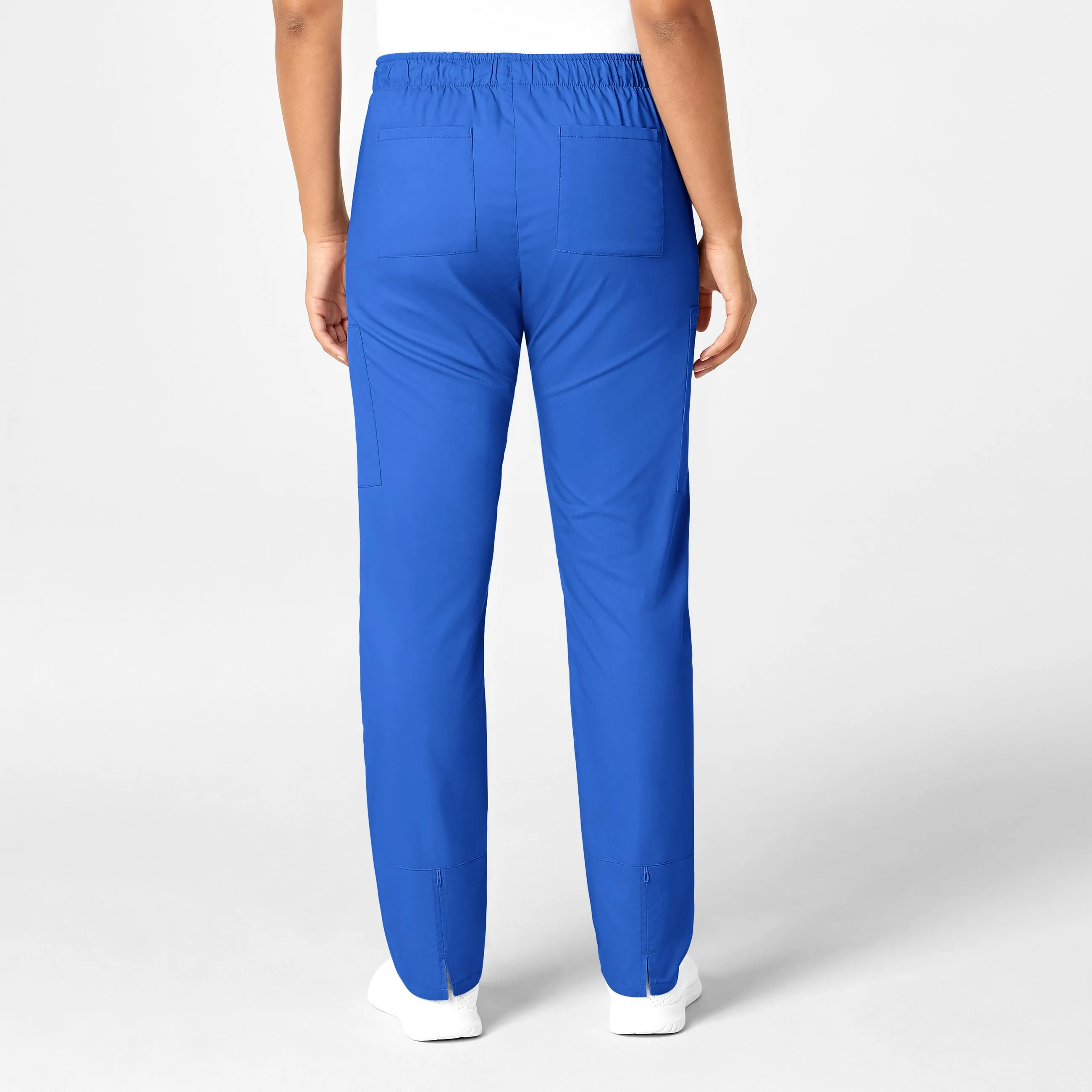 WonderWORK Women's Convertible Slim Leg Scrub Pant - Royal