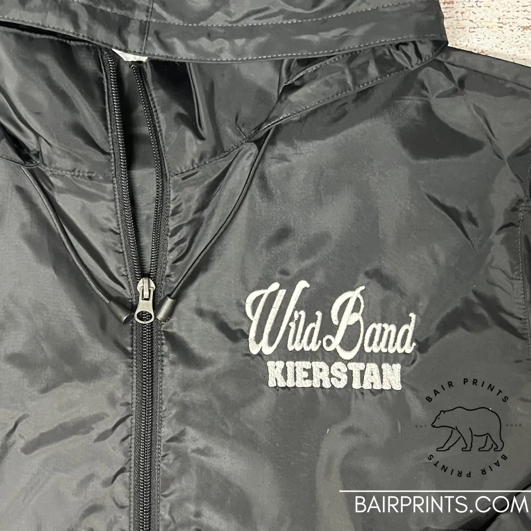 Youth Embroidered Rain Jacket