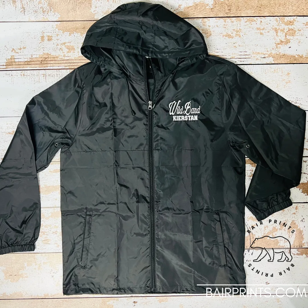 Youth Embroidered Rain Jacket